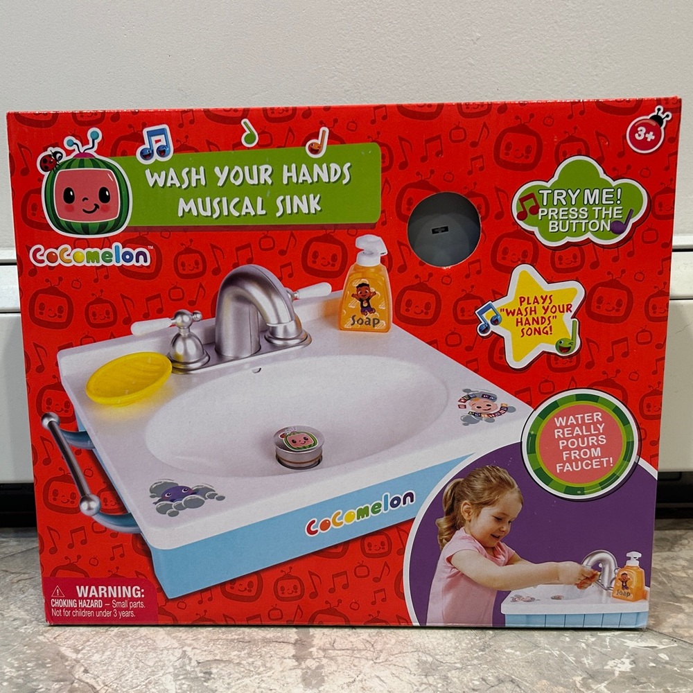 CoComelon Wash Your Hands Musical Sink